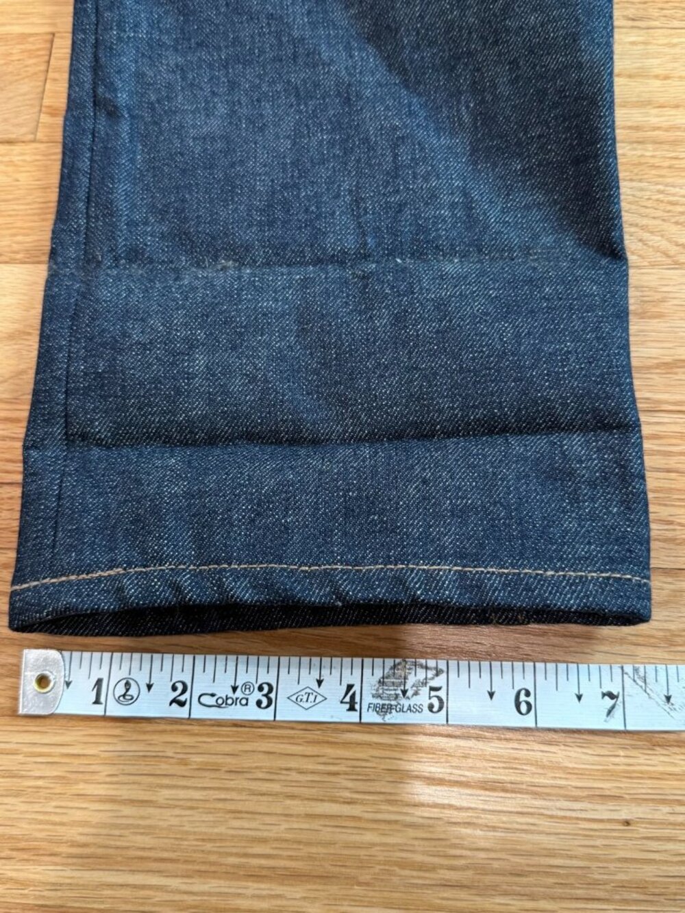 Freenote Cloth Avila Slim Taper 14.50z Kaihara Selvedge Raw Denim 34/32 - Picture 5 of 12